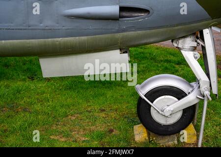 Gloster Meteor combattant militaire de l'époque de la Guerre froide Banque D'Images