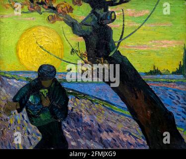 The Sower, Vincent van Gogh, 1888, Banque D'Images