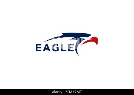 Illustration du modèle vectoriel du logo Eagle. Illustration de Vecteur