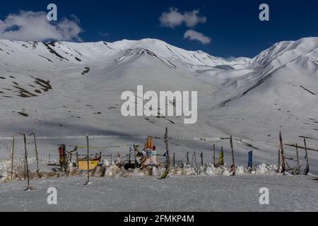 Col de Kunzum, Spiti (col de Kunzam) Banque D'Images