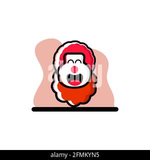 Clown Conceptual Icon Vector Illustration Design eps10 Illustration de Vecteur