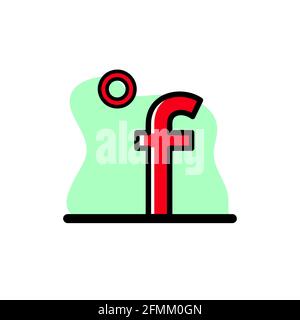 Concept Fahrenheit Icon Vector Illustration Design eps10 Illustration de Vecteur