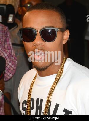 30 août 2015, Hollywood, Californie, États-Unis: Shad Gregory Moss aka Bow Wow arrive à Diddys #FinnaGetLoose VMAÂ après la fête à Supperclub LA (Credit image: © Billy Bennight/ZUMA Wire) Banque D'Images