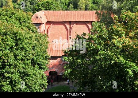 Château supérieur du château gothique de Vilnius, construit au XIVe siècle à Vilnius, en Lituanie. 18 septembre 2009 © Wojciech Strozyk / Alamy stock photo Banque D'Images