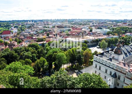 Palais des Grands Ducs de Lituanie le complexe du Château inférieur de Vilnius, à Vilnius, en Lituanie. 18 septembre 2009 © Wojciech Strozyk / Alamy S. Banque D'Images