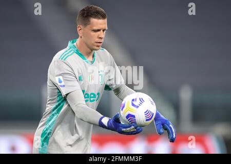 Turin, Italie, le 9 mai 2021. Wojciech Szczesny de Juventus pendant le match de la série A au stade Allianz, à Turin. Le crédit photo devrait se lire: Jonathan Moscrop / Sportimage Banque D'Images