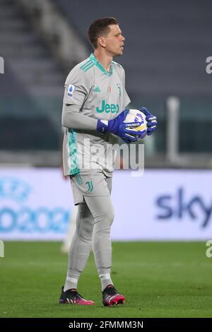 Turin, Italie, le 9 mai 2021. Wojciech Szczesny de Juventus pendant le match de la série A au stade Allianz, à Turin. Le crédit photo devrait se lire: Jonathan Moscrop / Sportimage Banque D'Images