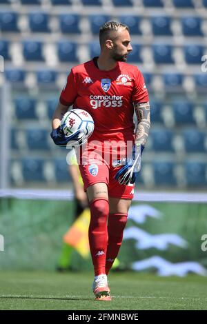 Empoli, Italie. 10 2021 mai, Jacopo Furlan (Empoli) lors du match italien 'erie B entre Empoli 2-1 Lecce au stade Carlo Castellani le 10 mai 2021 à Empoli, Italie. Credit: Maurizio Borsari/AFLO/Alay Live News Banque D'Images