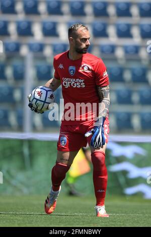 Empoli, Italie. 10 2021 mai, Jacopo Furlan (Empoli) lors du match italien 'erie B entre Empoli 2-1 Lecce au stade Carlo Castellani le 10 mai 2021 à Empoli, Italie. Credit: Maurizio Borsari/AFLO/Alay Live News Banque D'Images