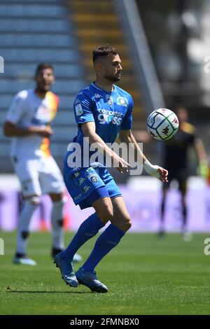 Empoli, Italie. 10 2021 mai, Nedim Bajrami (Empoli) lors du match italien 'erie B entre Empoli 2-1 Lecce au stade Carlo Castellani le 10 mai 2021 à Empoli, Italie. Credit: Maurizio Borsari/AFLO/Alay Live News Banque D'Images