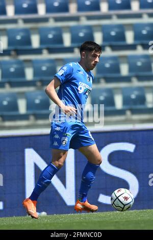 Empoli, Italie. 10 2021 mai, Fabiano Parisi (Empoli) lors du match italien 'erie B entre Empoli 2-1 Lecce au stade Carlo Castellani le 10 mai 2021 à Empoli, Italie. Credit: Maurizio Borsari/AFLO/Alay Live News Banque D'Images