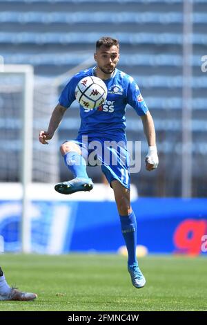 Empoli, Italie. 10 2021 mai, Nedim Bajrami (Empoli) lors du match italien 'erie B entre Empoli 2-1 Lecce au stade Carlo Castellani le 10 mai 2021 à Empoli, Italie. Credit: Maurizio Borsari/AFLO/Alay Live News Banque D'Images