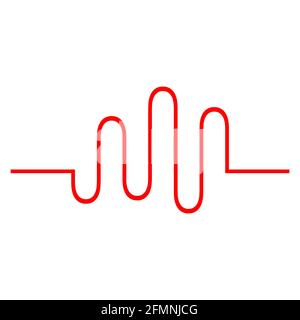 Cardiologie médecin soins de santé et logo et symboles médicaux. Illustration de Vecteur