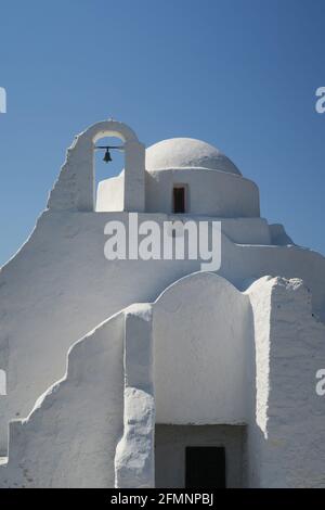 Église de Mykonos de Panagia Paraportiani, Grèce. 04 octobre 2017. Est situé dans le quartier de Kastro, dans la ville Banque D'Images