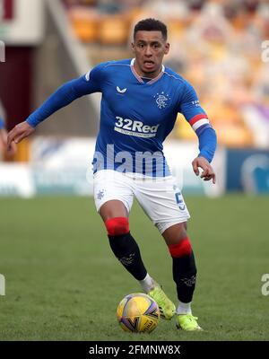 Photo du dossier datée du 17-01-2021 de Rangers James Tavernier. Date de publication : le mardi 11 mai 2021. Banque D'Images