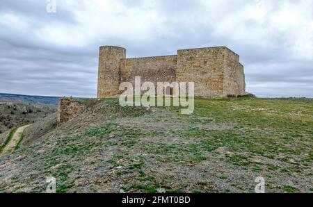 Château Medinaceli est une ville espagnole dans la province de Soria, en Castille et Leon, destination touristique Banque D'Images