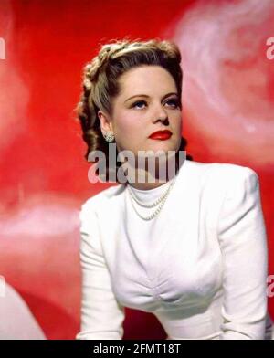 ALEXIS SMITH (1921-1993) actrice américaine vers 1943. Photo: StarPix Banque D'Images