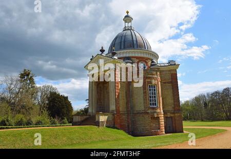 Le pavillon Thomas Archer de Wrest Park Silsoe Bedfordshire Banque D'Images