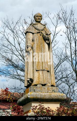 Toro, Espagne - 22 mars 2016: Dominican Fray Diego de Deza qui a atteint les charges archevêque, Grand Inquisitor de la Couronne de Castille et précepteur PRI Banque D'Images