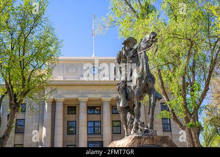 Palais de justice du comté de Yavapai. Prescott, Arizona, États-Unis. Banque D'Images