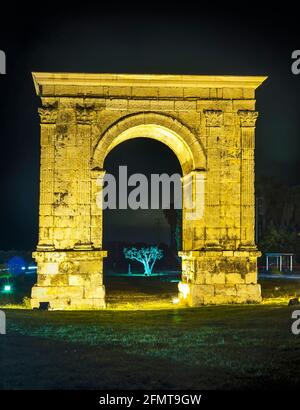 De triomphe d'bera à Tarragone, Catalogne, Espagne. Banque D'Images