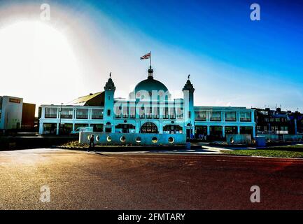 Extérieur de la ville espagnole, Whitley Bay, Tyne et Wear, Angleterre Banque D'Images