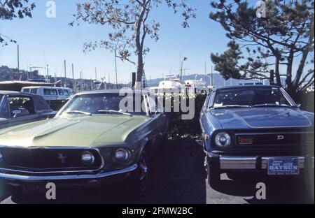 Parking, San Francisco CA, États-Unis, 1977 Banque D'Images