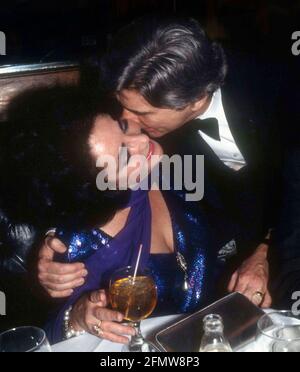 Liz Taylor John Warner 1978 photo par Adam Scull/PHOTOlink / MediaPunch Banque D'Images