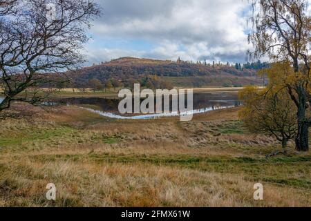 Loch Alvie, Aviemore, Écosse, Royaume-Uni Banque D'Images