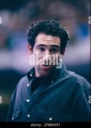 Brad Gilbert, joueur et entraîneur américain de tennis, années 1990 Banque D'Images