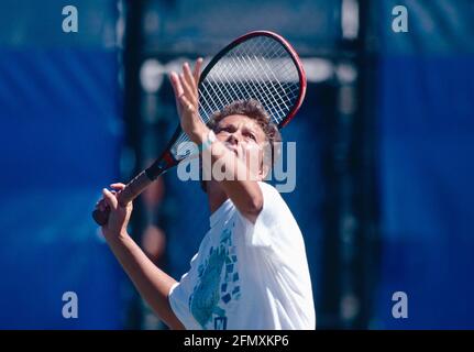 JO Durie, joueur britannique de tennis, 1991 Banque D'Images