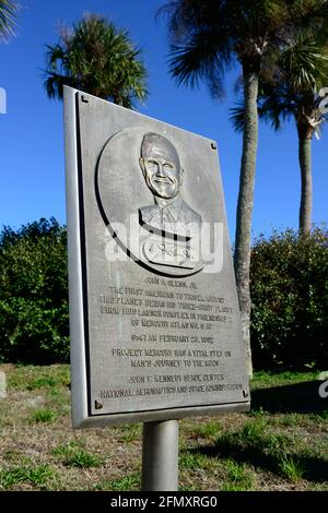 Le Launch Complex 14 (LC-14) est un site de lancement à la station de la Force aérienne de Cape Canaveral, en Floride. Le LC-14 a été utilisé pour divers lancements d'Atlas avec et sans équipage Banque D'Images