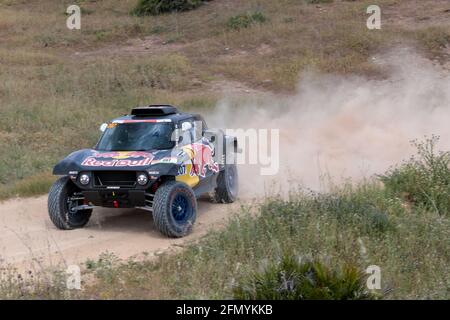 207 Ekstrom Mattias (swe), Bergkvist Emil (swe), équipe X-RAID, poussette Mini John Cooper Works, action pendant le rallye Andalucia 2021, du 12 au 16 mai 2021 autour de Villamartin, Espagne - photo Frédéric le Floc'h / DPPI Banque D'Images