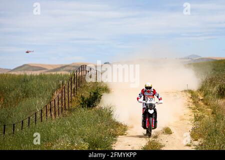 27 Rodrigues Joaquim (prt), Hero Motorsports Team Rally, Hero 450 Rally, action pendant le Rallye 2021 Andalucia, du 12 au 16 mai 2021 autour de Villamartin, Espagne - photo Julien Delfosse / DPPI Banque D'Images