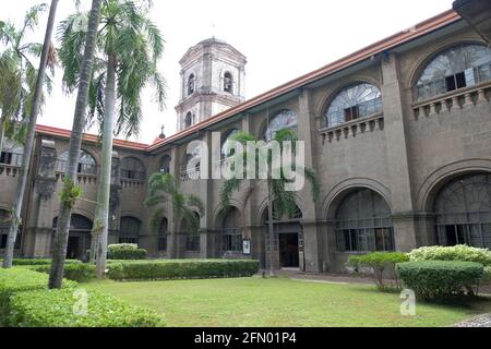 Iglesia de San Augustin, également connu sous le nom de Sanctuaire archidiocésain de Nuestra Señora de Consolacion y Correa ou Immaculée conception. Philippines Banque D'Images