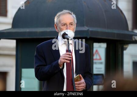 Rome, Italie. 12 mai 2021. Dans la photo Riccardo Di Segni, Rabbin en chef de la communauté juive de Rome crédit: Agence de photo indépendante/Alamy Live News Banque D'Images