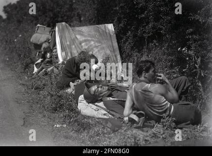 Contremaître allé en France (1942) Date: 1942 Banque D'Images