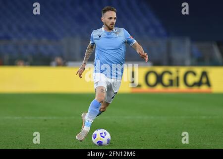 Rome, Latium. 12 mai 2021. Manuel Lazzari du Latium lors de la série A League football match entre Lazio et Parme au stade Olimpico à Rome, Italie, 12 mai 2021. Fotografo01 crédit: Agence de photo indépendante/Alamy Live News Banque D'Images