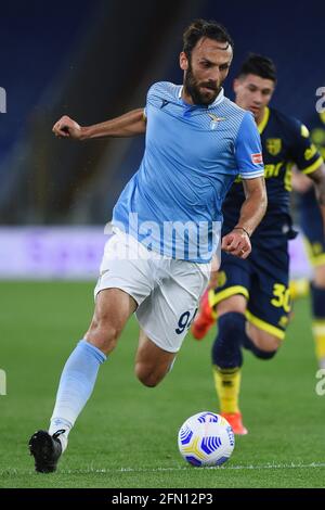 Rome, Latium. 12 mai 2021. Vedat Muriqi du Latium lors de la série A League football match entre Latium et Parme au stade Olimpico à Rome, Italie, 12 mai 2021. Fotografo01 crédit: Agence de photo indépendante/Alamy Live News Banque D'Images