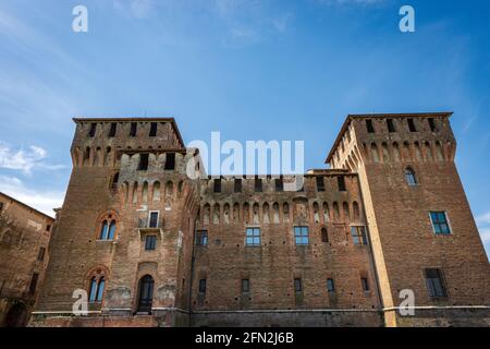 Mantoue. Château de Saint George (Castello di San Giorgio, 1395-1406), partie du Palazzo Ducale ou palais royal de Gonzaga. Lombardie, Italie, Europe. Banque D'Images