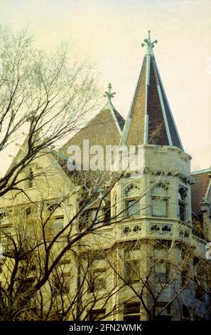 Université de Chicago, Chicago il., États-Unis, 1977 Banque D'Images