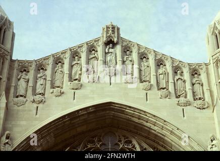 Université de Chicago, Chicago il., États-Unis, 1977 Banque D'Images