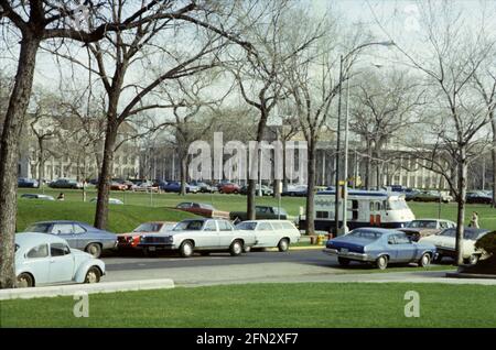 Université de Chicago, Chicago il., États-Unis, 1977 Banque D'Images