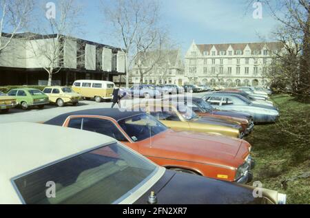 Université de Chicago, Chicago il., États-Unis, 1977 Banque D'Images