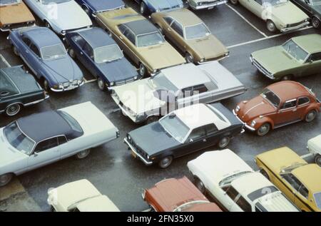 Parking, Washington DC, États-Unis, 1977 Banque D'Images