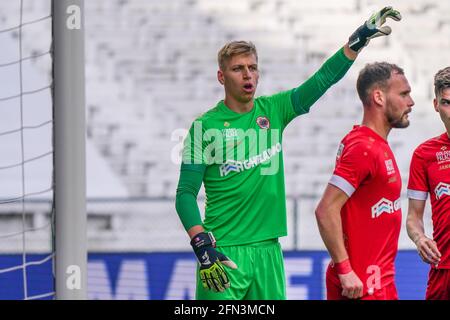 ANVERS, BELGIQUE - 13 MAI : Jean Butez de Royal Antwerp lors du match Jupiler Pro League entre Royal Antwerp FC et Club Brugge à Bosuilstadion o Banque D'Images