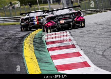Action pendant les 2021 4 heures du Red Bull Ring, 2ème tour de la série européenne le Mans 2021, du 14 au 16 mai 2021 sur le Red Bull Ring, à Spielberg, Autriche - photo Paulo Maria / DPPI / LiveMedia Banque D'Images