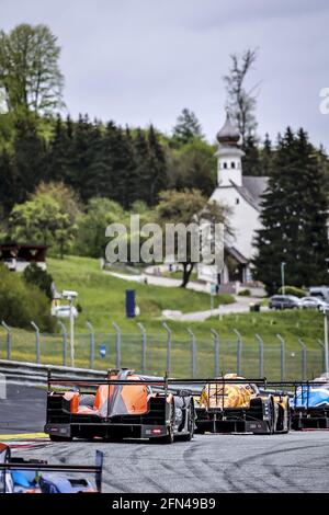 Action pendant les 2021 4 heures du Red Bull Ring, 2ème tour de la série européenne le Mans 2021, du 14 au 16 mai 2021 sur le Red Bull Ring, à Spielberg, Autriche - photo Paulo Maria / DPPI / LiveMedia Banque D'Images
