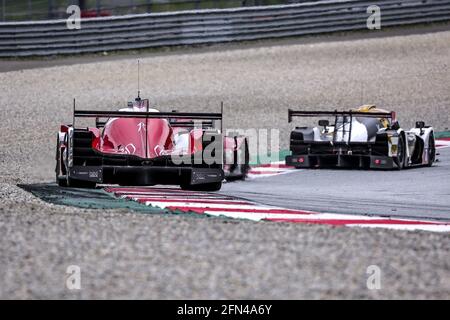 Action pendant les 2021 4 heures du Red Bull Ring, 2ème tour de la série européenne le Mans 2021, du 14 au 16 mai 2021 sur le Red Bull Ring, à Spielberg, Autriche - photo Paulo Maria / DPPI / LiveMedia Banque D'Images