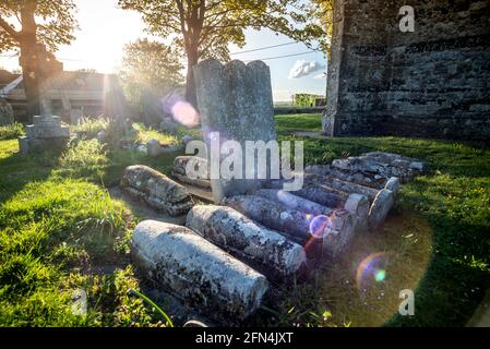 Cooling, le 10 mai 2021 : l'église St James' Church, aujourd'hui redondante, à Cooling, sur la péninsule de Hoo, dans le Kent Banque D'Images